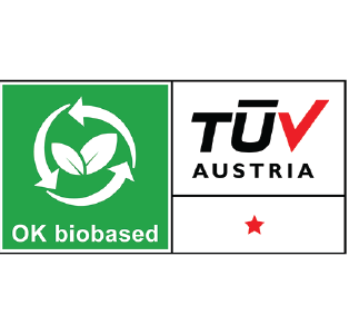 ไบโอพลาสติกตามมาตรฐานสากล TÜV AUSTRIA 1 ดาว